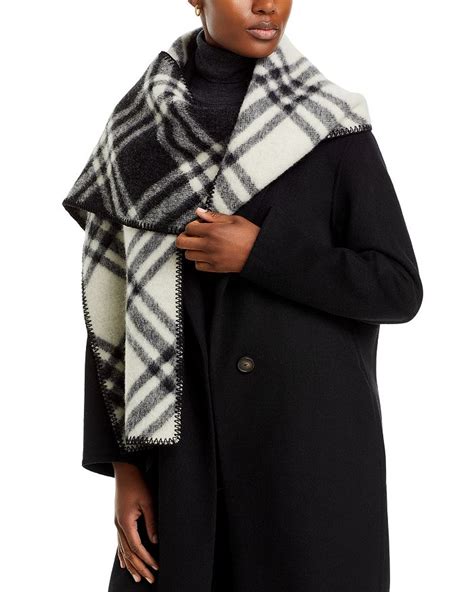 burberry wool scarf bloomingdale& 39|Burberry Wool Checkered Scarf .